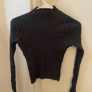Zara | ribbed turtleneck